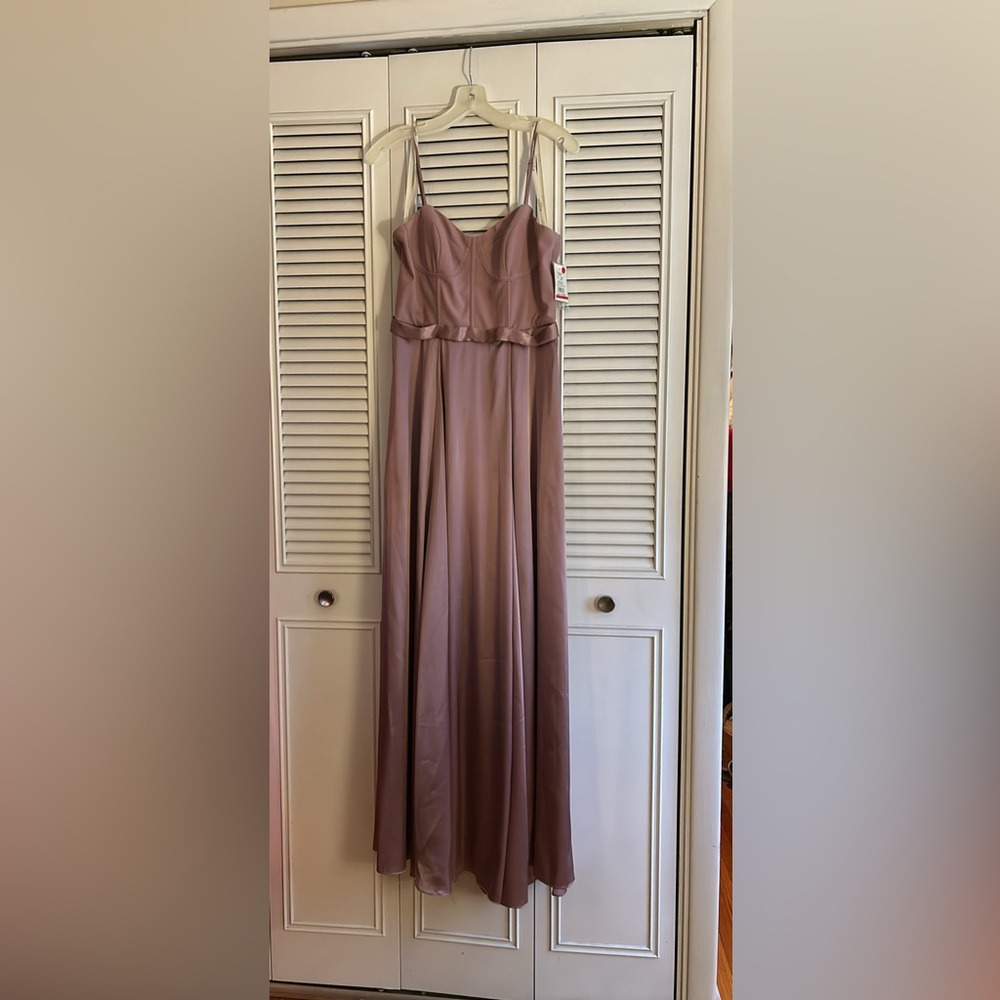 Brand new with tags Dusty Rose Galina prom dress